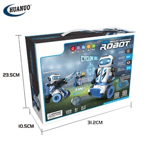 3 In 1 akıllı programlama oyuncaklar Diy kodlama montaj uzaktan kumanda kök eğitim Robot çocuklar için