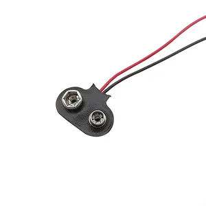 T tipo 9V DC connettore di alimentazione a scatto cavo spina Clip connettore a cilindro adattatore per Arduino Uno R3 fai da te tipo T - Product Image 3