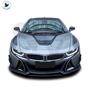ชุดคิตตัวถังคาร์บอนไฟเบอร์สไตล์ Bmw I8 EB,พร้อมริมฝีปากด้านหน้ากระโปรงด้านข้างตัวกระจายแสงด้านหลังสำหรับ Bmw 2014ปี2020-I8 - Product Image 2