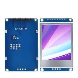 TZT schermo LCD TFT da 1.77 pollici telaio in ferro 128*160 1.77 modulo schermo a colori TFTSPI TFT modulo porta seriale per Arduino UNO R3