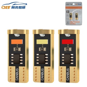 T10 M5 Amber High Power 250LM Canbus Decoder Car Led Bulbs for Indicator Side Marker Car Door Trunk <strong>Light</strong>