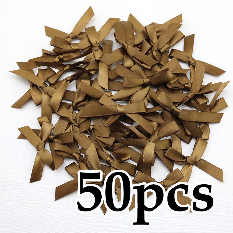 Marron-50 pièces/paquet