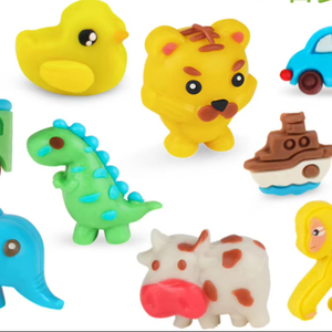 Pirinç oyun hamuru, yeniden kullanılabilir ve kurutmayan modelleme kil, sebze bazlı, glutensiz, toksik olmayan, ev ve okul kullanımı için - Product Image 4
