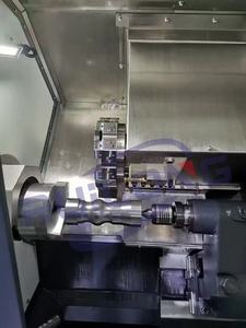 Torno CNC TCK66 totalmente automático con cama inclinada Diseño horizontal Eje C Eje Y Portaherramientas activo - Product Image 4