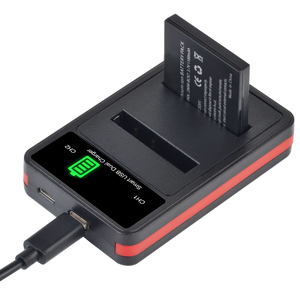 DMW-BCK7 BCK7PP NCA-YN101G BCK7E LED USB 2พอร์ตสำหรับชาร์จ PANA Sonic LUMIX DMC-FP5 DMC-FH2 DMC-FH5 DMC-FH25 FS16กล้อง FS22 - Product Image 4