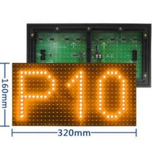 Wifi usb Дистанционное управление P10 Одноцветный текст светодиодный экран - Product Image 4