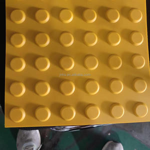 PVC bảng mù cảnh báo Pad nhựa mù sàn gạch vỉa hè hướng dẫn gạch podotactil PVC xúc giác lát gạch mù đường - Product Image 4