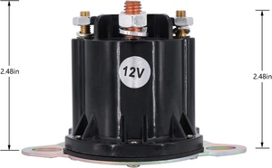 Rơle Điện Từ Khởi Động 4 Đầu Liên Tục Nhiệm Vụ 12V 684-1221-012 0-01088, 56131K - Product Image 4