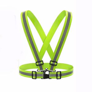 High Visibility <strong>Reflective</strong> Vest Wide Application <strong>Reflective</strong> <strong>Led</strong> Safety Vest New <strong>Reflective</strong> Belt Vest - Product Image 6