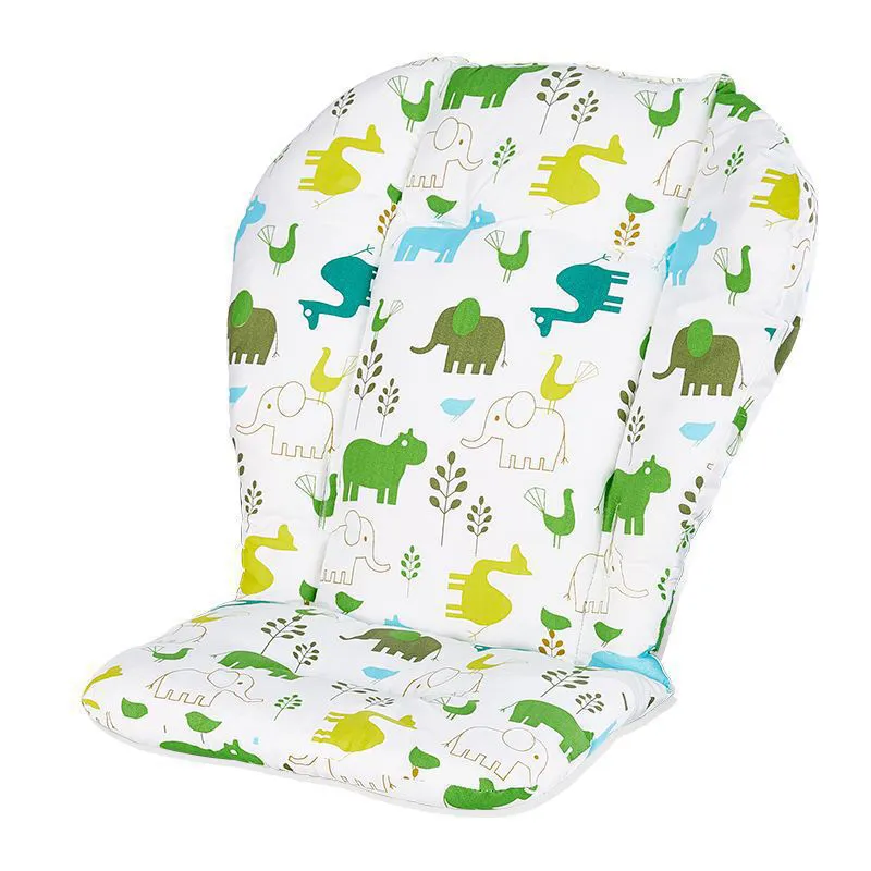 Bonne qualité doux bébé chaise haute coussin motif de dessin animé bébé poussette coussin de siège