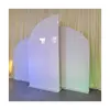 Hot Sale White PVC Wedding Arch Backdrop Acrylic Wall Stand Backdrops for Wedding Decorations