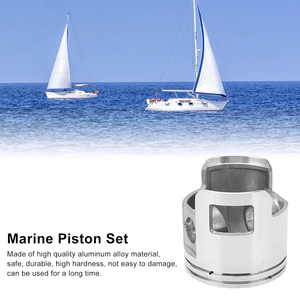 66T-11631 Piston and Piston Ring Set (Std) for Yamaha <strong>Parsun</strong> <strong>40HP</strong> E40MH 40X with Clip and Pin 66T-11631-01-93 80mm - Product Image 2