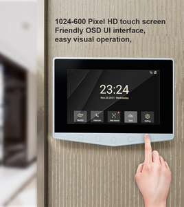 Bestseller VDP Kits 2 Way <strong>Intercom</strong> System <strong>with</strong> 100 Picture <strong>Memory</strong> IP65 Doorbell 7&quot; Full Touch Color Video Door Phone - Product Image 6