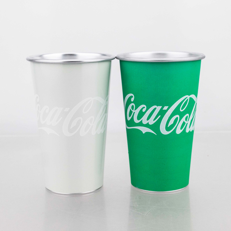 Logotipo grande verde de Coca-Cola