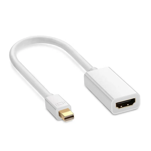 4k迷你DisplayPort至HDMI母适配器20厘米金迅雷至HDMI转换器兼容MacBook/显示器/电视/投影仪 - Product Image 2