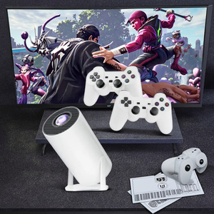 Android 13 Mini Projector 10000 Spiele Vor installiert 128GB erweiterbar HDMI 2.1 Bluetooth 5.2 Tragbare Konsole für Retro Gamer - Product Image 4