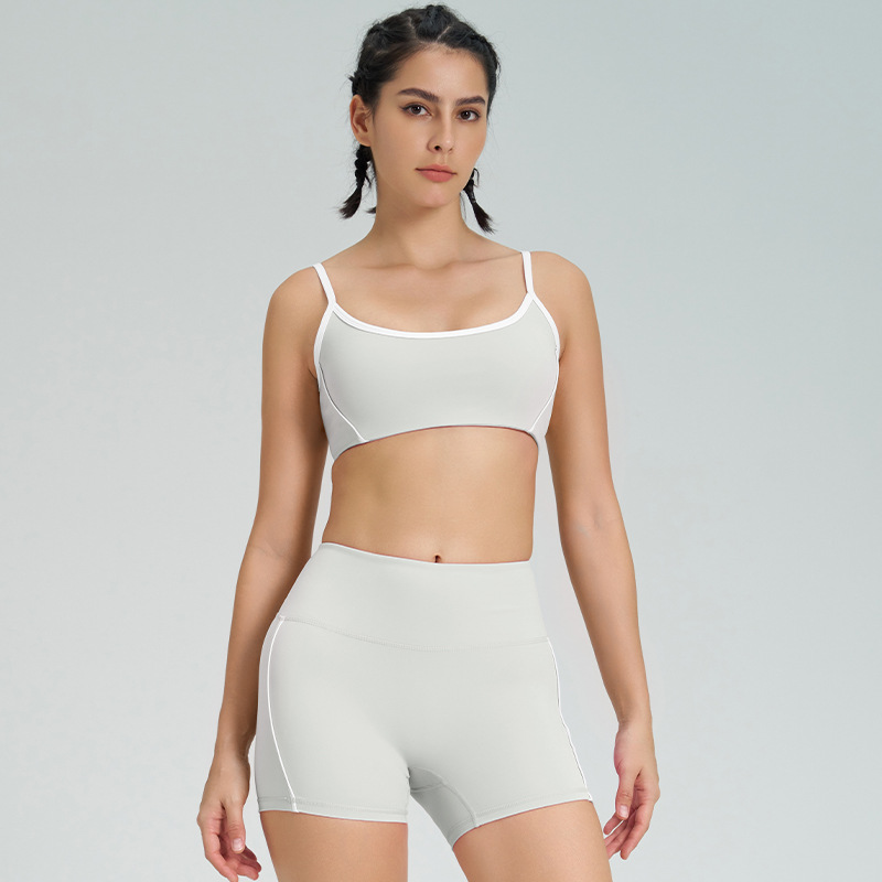 Shorts Suit (Light Gray)