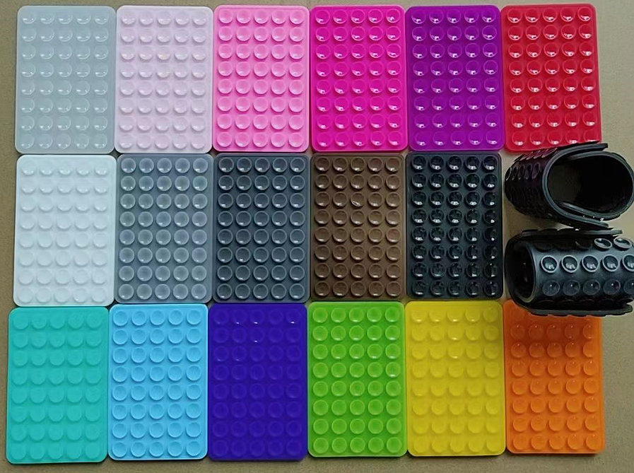 Various colors 40 Double sided suction cup 100*64MM