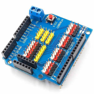 V5 Sensorschild Erweiterungsplatte Schild für Arduino UNO R3 V5.0 elektronisches Modul Sensorschild V5 Erweiterungsplatte