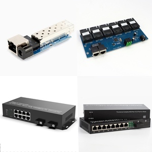 高速配信1 SFP 4 Rj45ポートトランシーバーマルチポート1.25g光ファイバーメディアコンバータ1000 PCBボード - Product Image 4