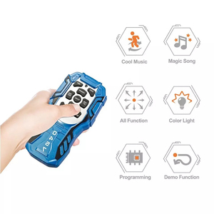 Robot giocattolo telecomandati intelligenti mini robot giocattolo programmabile intelligente per bambini che camminano e ballano robot
