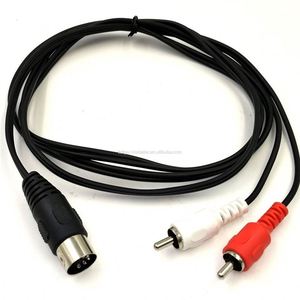3.5プラグからMidi5アダプターケーブルコンピューターオーディオ出力Midi5コアDin5p1.5M - Product Image 1