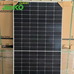 Jinko hiệu quả cao tấm pin mặt trời hai mặt <span class=keywords><strong>PV</strong></span> modulesc n-loại 575W 580W 585W 590W nửa tế bào đôi kính tấm pin mặt trời - Product Image 2