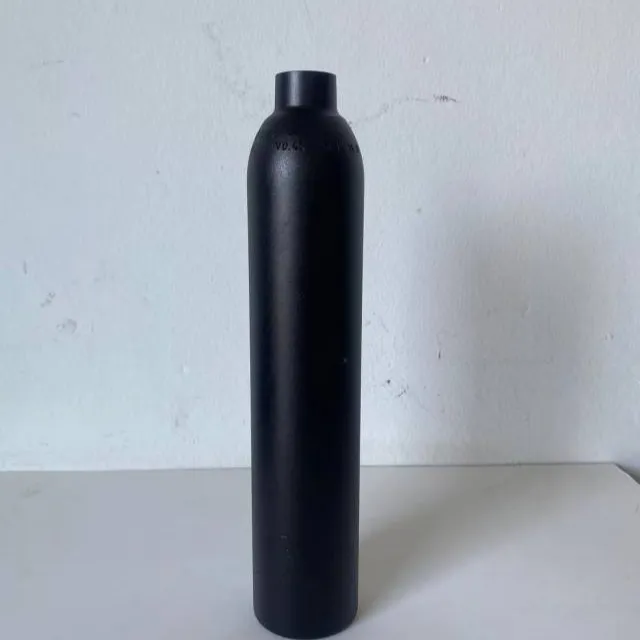 Garrafa de alumínio de dióxido de carbono, alta pressão, sem costura, 0,45l