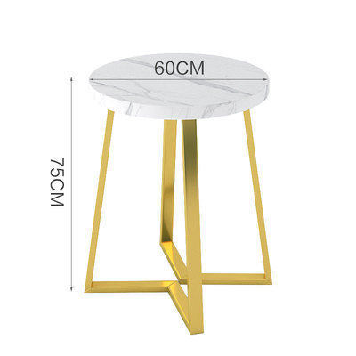 V-shaped legs-round table