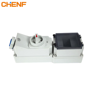 Chenf IP44ป้องกันริ้วรอยกันน้ำ/P67เต้ารับสีแดงน้ำเงินพร้อมตัวล็อกแบบคู่และรางนำทางมาตรฐาน DIN 230V 400V CF7213 32A 16A - Product Image 6