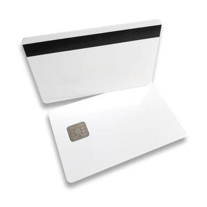J2A040 Smart Chip (v2.4.1 T = 1) PVC bianco Java Card con frequenza RFID 13.56MHz e banda magnetica - Product Image 1