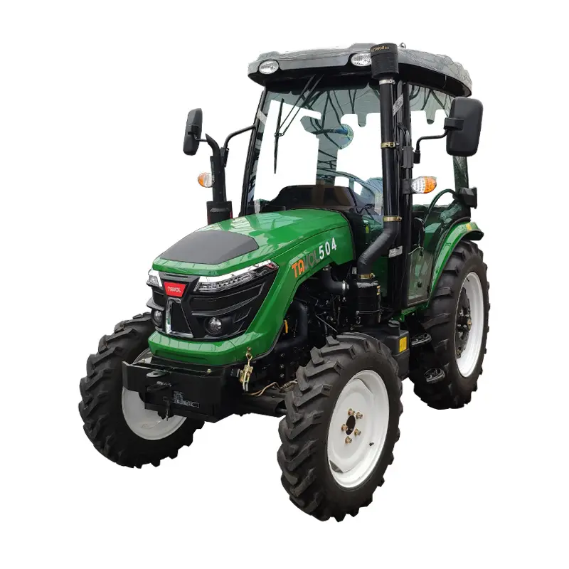 low price 50hp 55hp 60hp 70hp with cab wheel tractors from China Tavol
