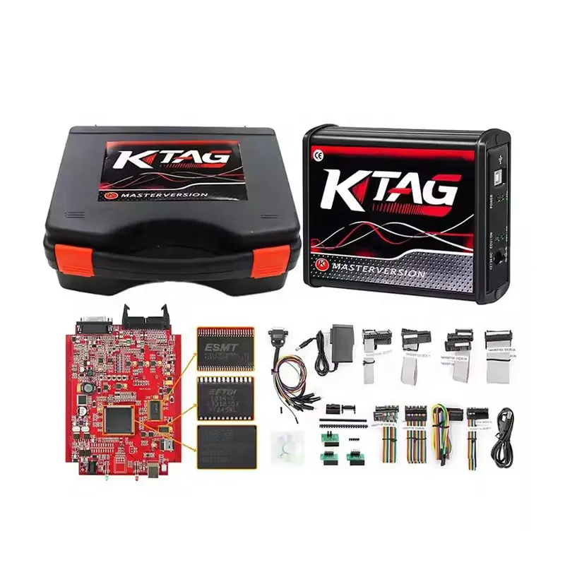 ToolBox Master Version Ktag V7.020 programmeur ECU outil de réglage de puce ECU avec jeton illimité couverture ECU outil ouvert