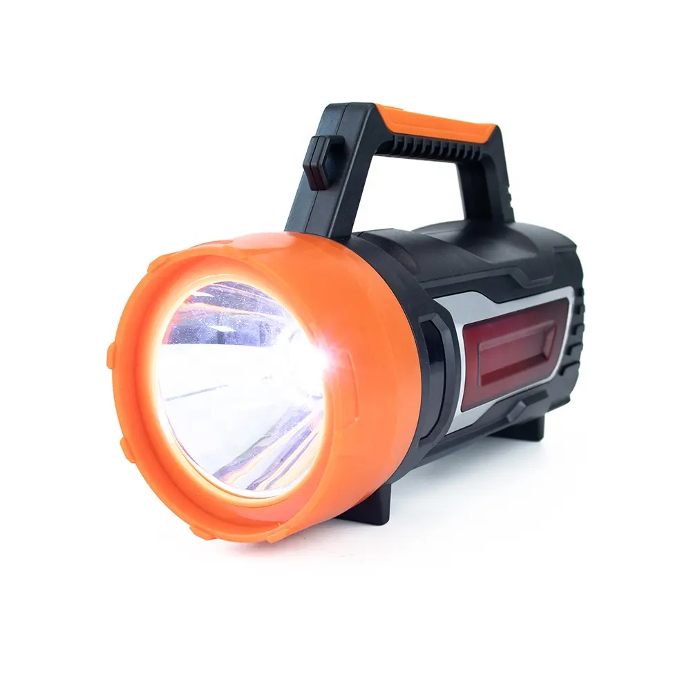 USB-Aufladbare Handtaschenlampe mit Handkurbel Suchlampe Notfall-LED-Suchlampe