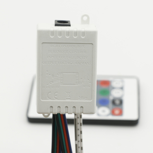 3 <strong>Output</strong> RF RGB LED <strong>Controller</strong> Dimmer <strong>DC</strong> 5V-24V 6A 24 Keys Wireless Remote Control for Changing LED Strip Lights - Product Image 3