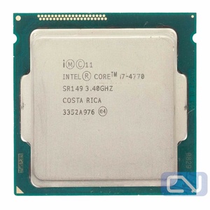Intel <span class=keywords><strong>Core</strong></span> <span class=keywords><strong>i7</strong></span>-4770 3.40GHz 8MB 5GT/s SR149 LGA1150 B כיתה מעבד מעבד 405 - Product Image 1