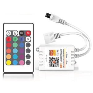Смарт RGB RGBW светодиодный контроллер света с Amazon Alexa Голосовая музыка Tuya WiFi контроллер - Product Image 1