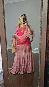 <strong>New</strong> Party Wear Look Heavy Georgette Top <strong>Lehenga</strong> in <strong>New</strong> Fancy Style