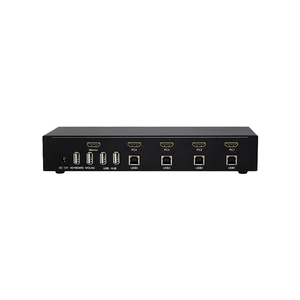 4K@60Hz 4 Port HDMI <strong>KVM</strong> Switcher 4 <strong>Input</strong> <strong>1</strong> <strong>Output</strong> 4x1 HDMI 2.0 <strong>Switch</strong> With USB2.0 HUB