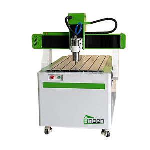 Mesa enrutadora de madera compacta de alta calidad Anben con precio competitivo máquina enrutadora de madera CNC de 3 ejes 4060 - Product Image 1
