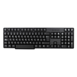 Factory Manufacturing Smooth Comfortable Shape <strong>Mouse</strong> Wireless Deskset Full Size <strong>Keyboard</strong> <strong>Mouse</strong> Set With Usb Receiver - Product Image 3