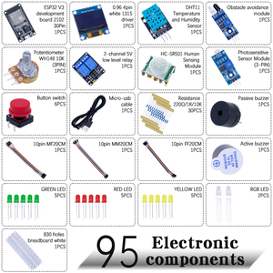 ชุด ESP32สตาร์ทเตอร์พื้นฐานบอร์ดพัฒนา WiFi ชุดการเรียนรู้