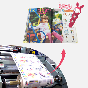 หนังสือภาพสำหรับเด็ก,การพิมพ์หนังสือเสียงแบบ OID การพิมพ์หนังสือแบบกำหนดเอง - Product Image 2