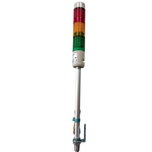 PATLITE MR4 serisi 24V DC Buzzer 90 DB ses üç katmanlı LED RYG sinyal kulesi ışığı IP 54 koruma ekipmanları göstergesi - Product Image 1