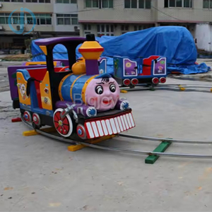 遊園地施設観光鉄道列車遊園地電気トラック列車4席トーマス販売 - Product Image 5