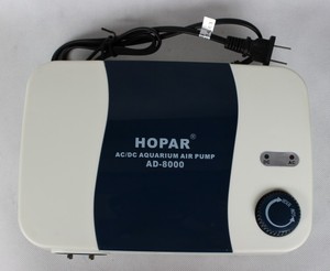 Hopar AD-8000 קטן נייד אוויר משאבת חמצן משאבת מקורה מתכוונן לאקווריום משאבת אוויר אקווריום - Product Image 2
