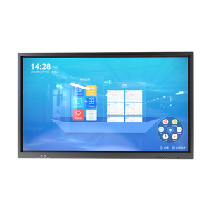 Kamera ile 85 inç Android pc 4k LCD dokunmatik monitör tv ekran sınıf konferans beyaz tahta interaktif akıllı tahta - Product Image 4