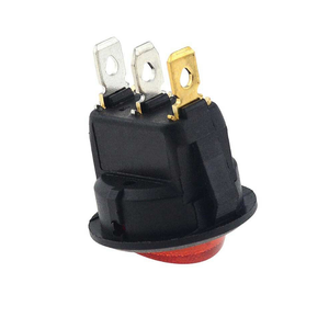 16A 12V KCD1, светодиодные фары для автомобиля круглый Кулисный переключатель включения/выключения SPST 3 шпильки кнопочный переключатель DIY Аксессуары 20 мм - Product Image 3