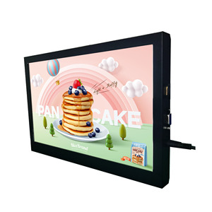 Ultrafino 13,3 pulgadas 1920x1080 FHD TFT LCD Panel LVDS interfaz Metal Shell pantalla al aire libre 1000Nits Industrial LCD Monitor VGA - Product Image 1