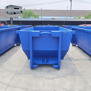Contenedores de basura de metal de tamaño personalizado Reciclaje de contenedores RORO apilables Contenedor de basura con gancho Contenedor de basura - Product Image 2